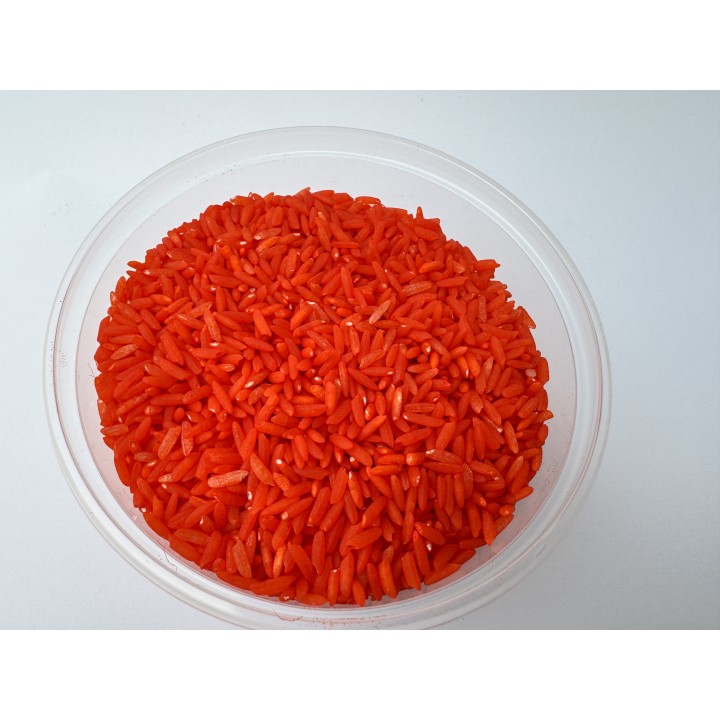 Ryż sensoryczny 200 g (pomarańczowy)