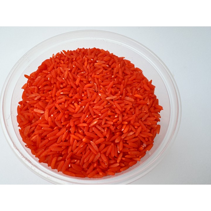 Ryż sensoryczny 200 g (pomarańczowy)