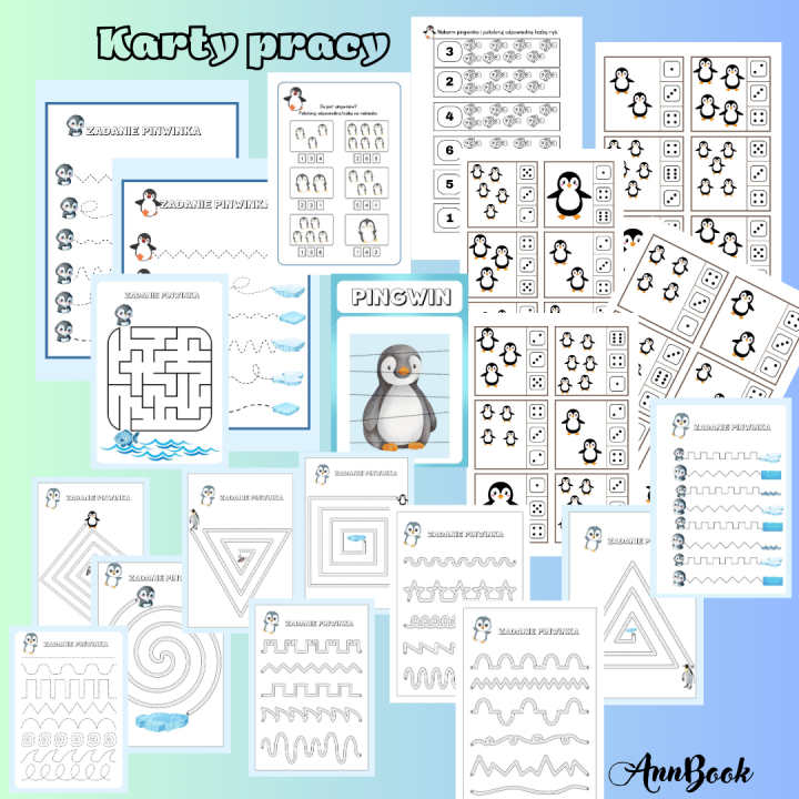 Dzień Pingwina - pakiet PDF
