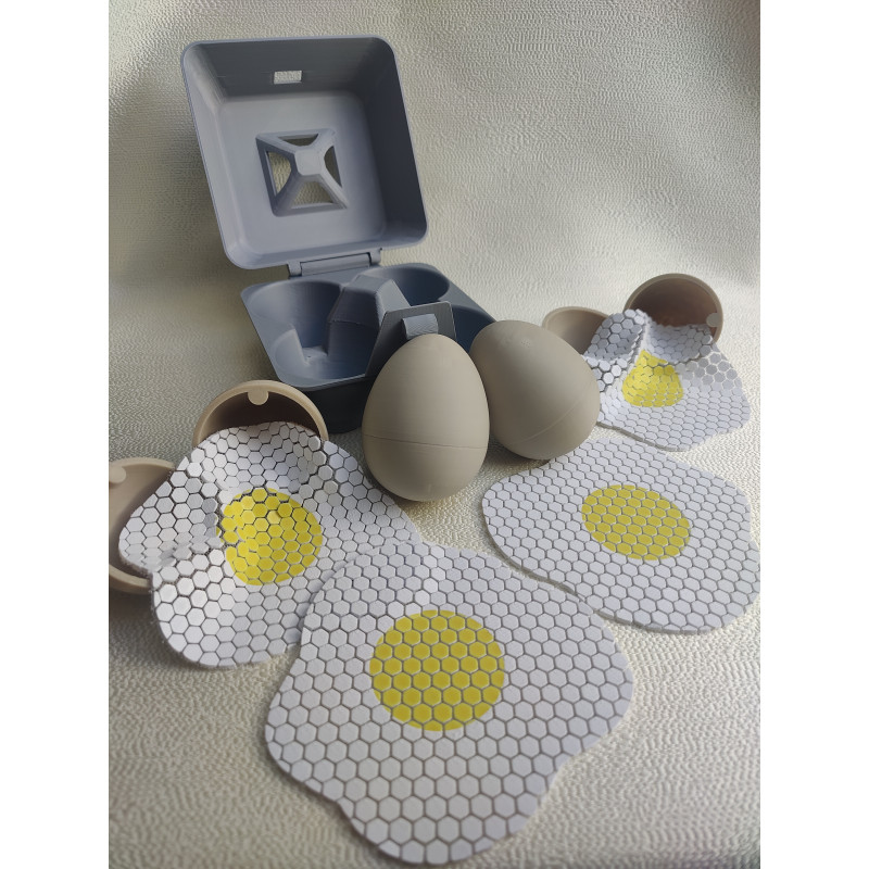 ZESTAW EDUKACYJNY „EGGS” – JAJECZNA ZABAWA PEŁNA FRAJDY!