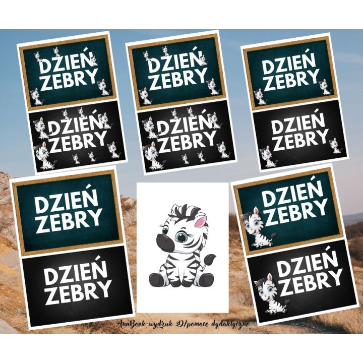 Dzień Zebry - pakiet PDF