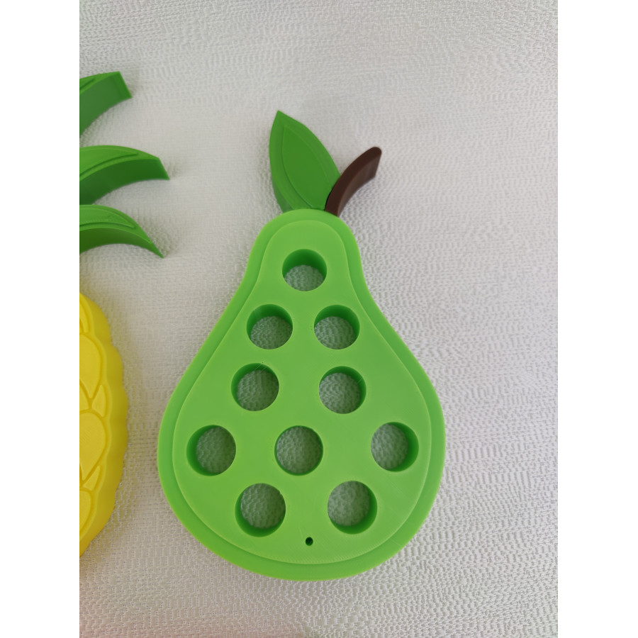 GRUSZKA MONTESSORI Z ROBACZKIEM – ZABAWA I TERAPIA W JEDNYM!