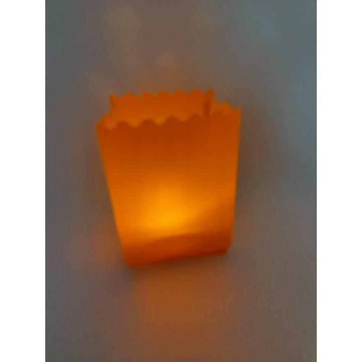 Lampion dynia - ze świeczką na baterie