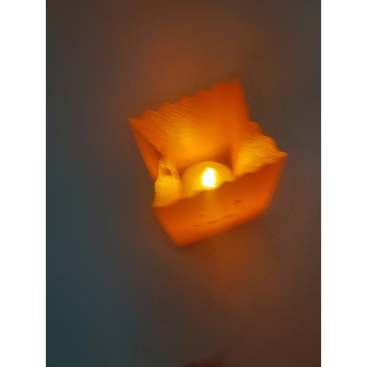Lampion dynia - ze świeczką na baterie