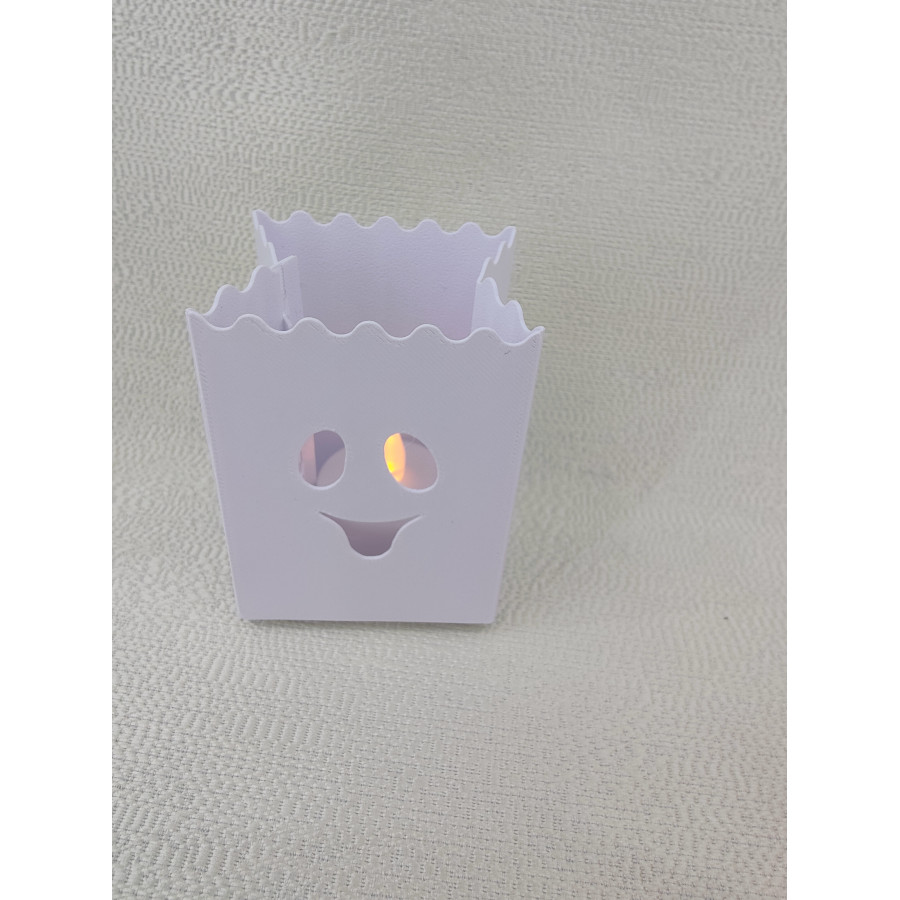 LAMPION BIAŁY duszek