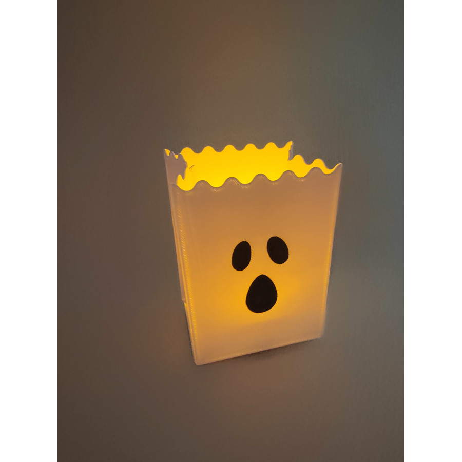 LAMPION BIAŁY emotki
