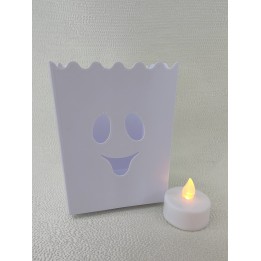 Lampion duży biały - duszek