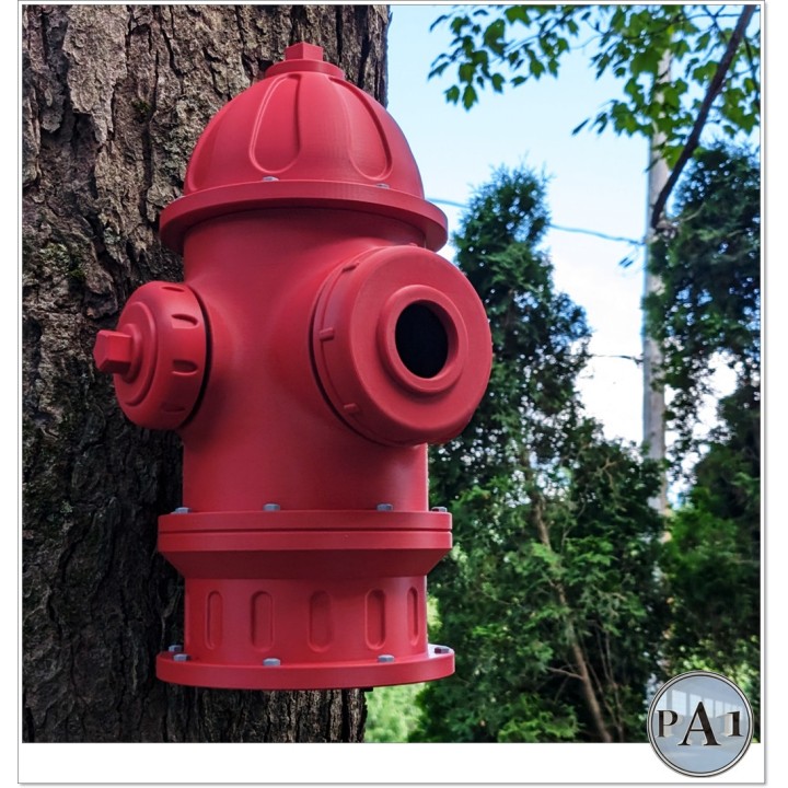Hydrant - domek dla ptaków