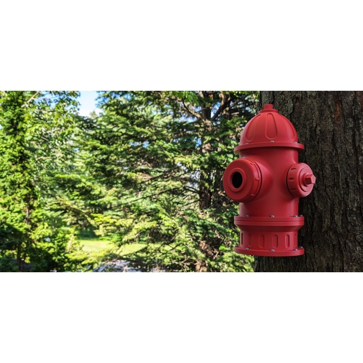 Hydrant - domek dla ptaków