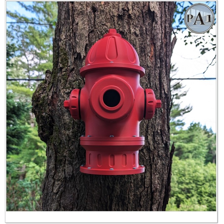 Hydrant - domek dla ptaków