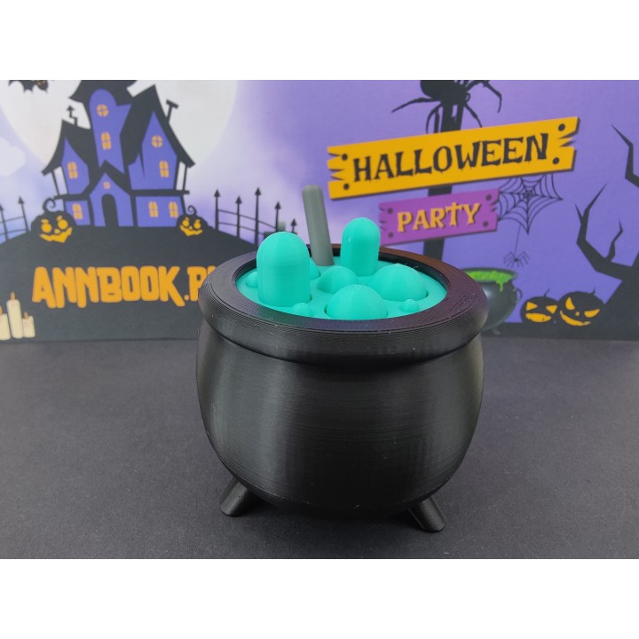 Magiczny kociołek na Halloween