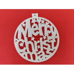 Bombka "Merry Christmas" - zawieszka