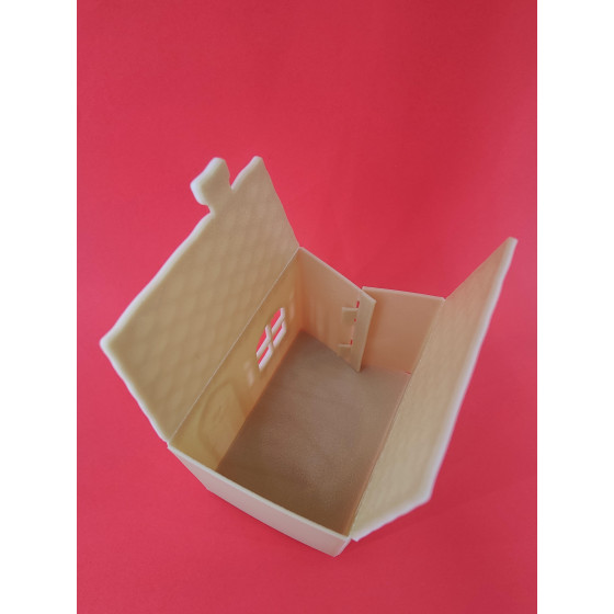 ZESTAW DOM/DOMKI ŚWIĄTECZNE 3 szt.