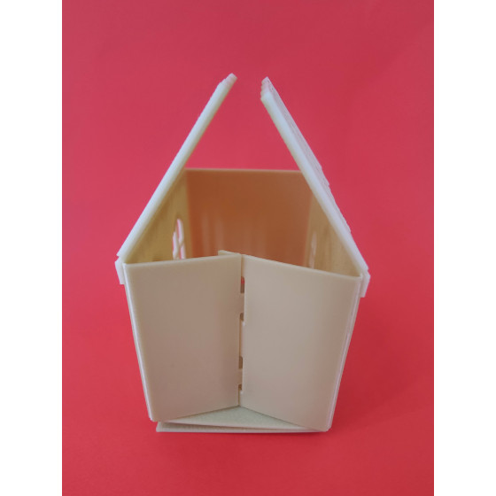 ZESTAW DOM/DOMKI ŚWIĄTECZNE 3 szt.