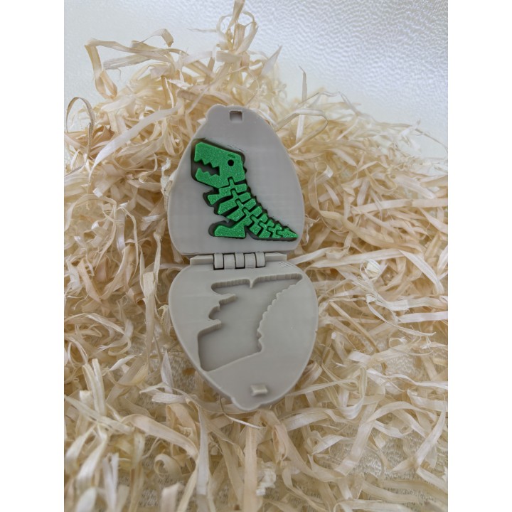 Dino jajo z T-Rexem (małe)