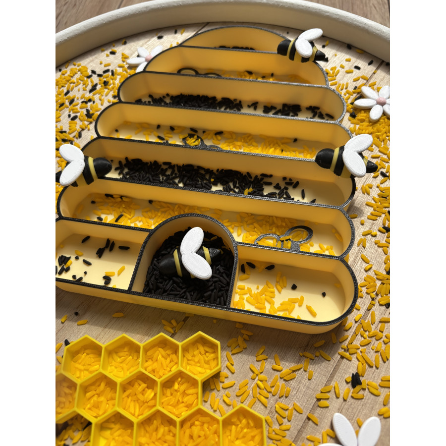 UL - 3D Sensoryczna Wysypywanka Montessori