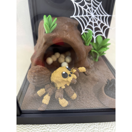 Terrarium z pająkiem Tarantosem + wyposażenie