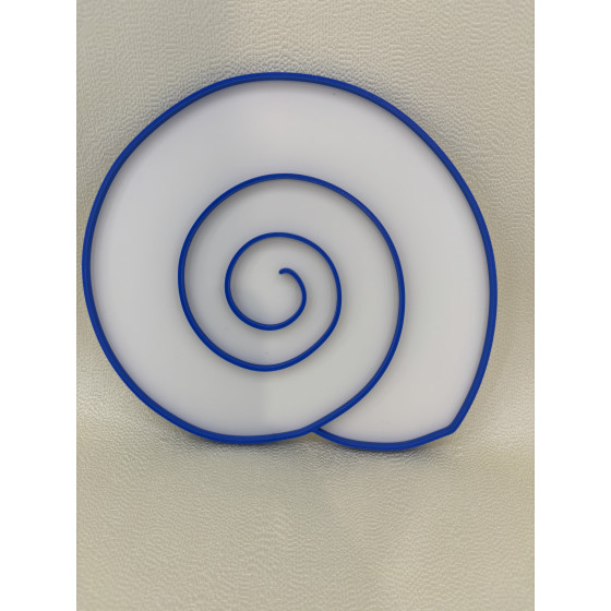 SZABLON WYSYPYWANKA MUSZLA ŚLIMAK NR.2