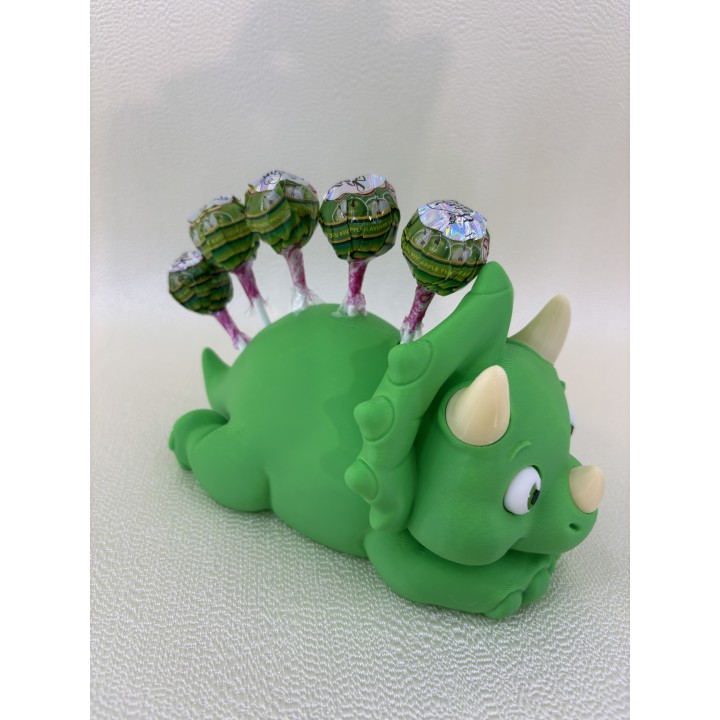 Lizakorożec Rex - dino na lizaki