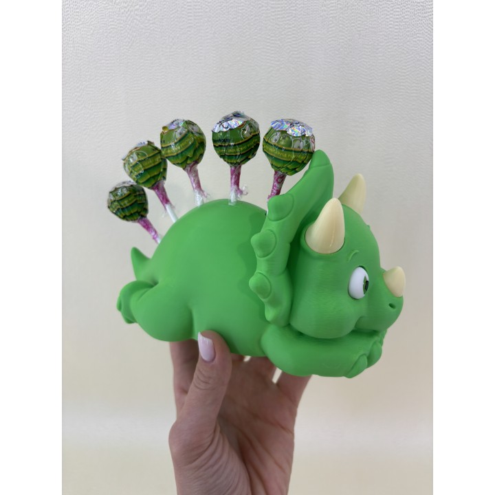 Lizakorożec Rex - dino na lizaki