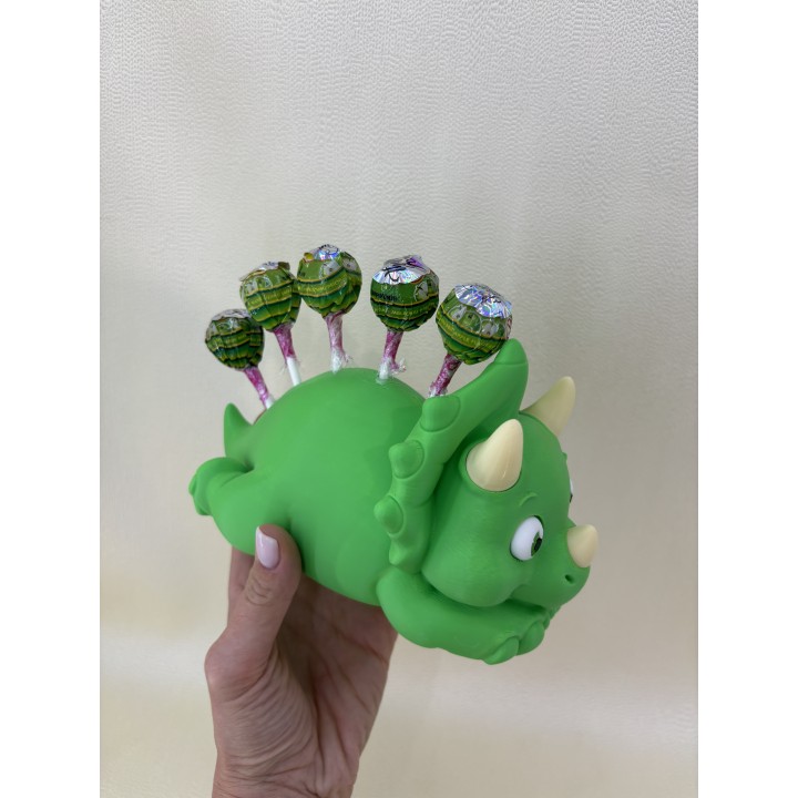 Lizakorożec Rex - dino na lizaki