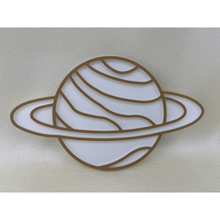 Planeta Saturn - wysypywanka sensoryczna