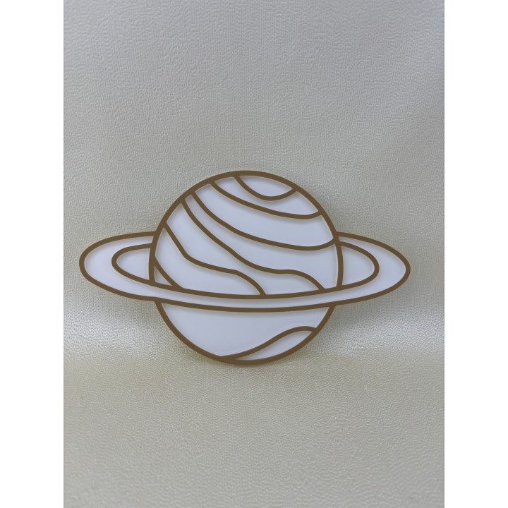 Planeta Saturn - wysypywanka sensoryczna