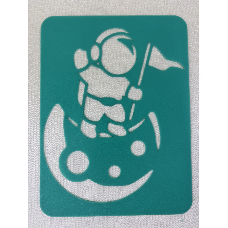 Kosmiczne szablony zestaw 6 szt.