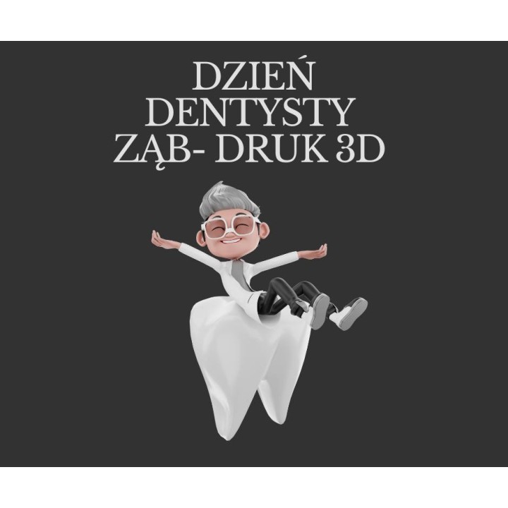Ząb z ubytkiem do uzupełnienia - model zęba (mały)