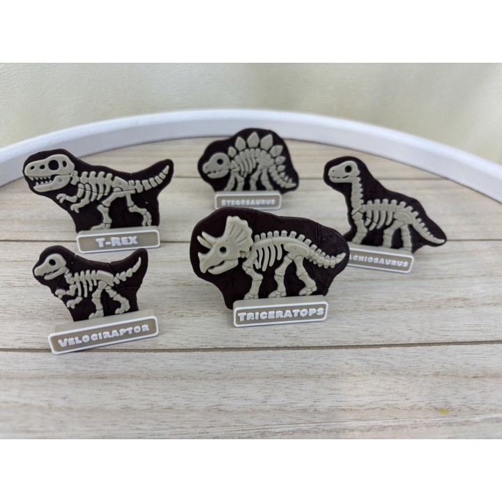 Dino puzzle - zestaw