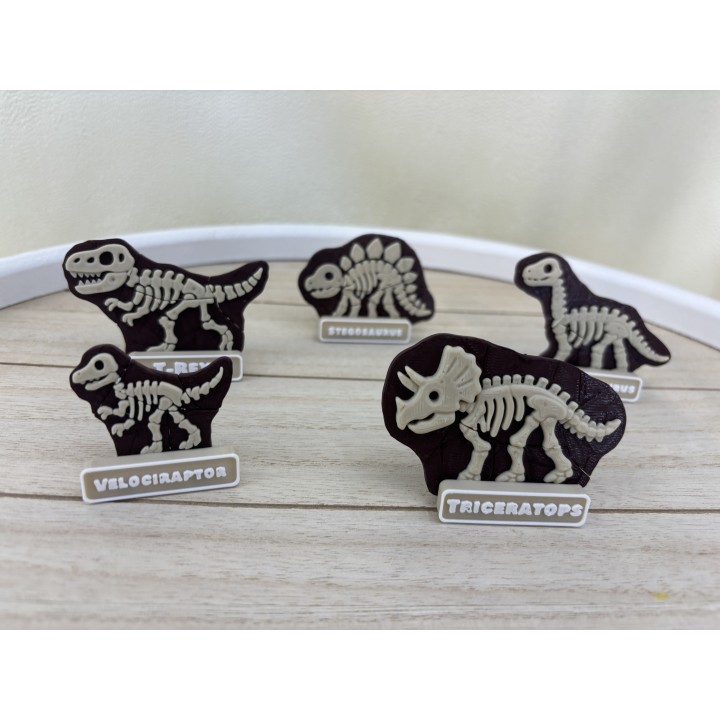 Dino puzzle - zestaw