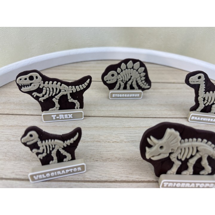 Dino puzzle - zestaw