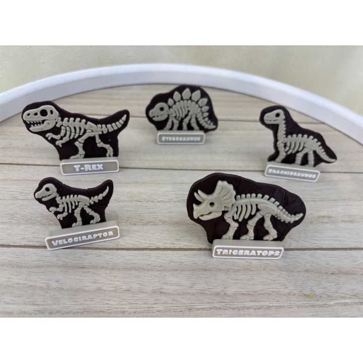 Dino puzzle - zestaw
