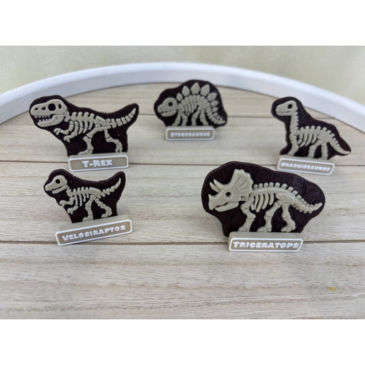 Dino puzzle - zestaw