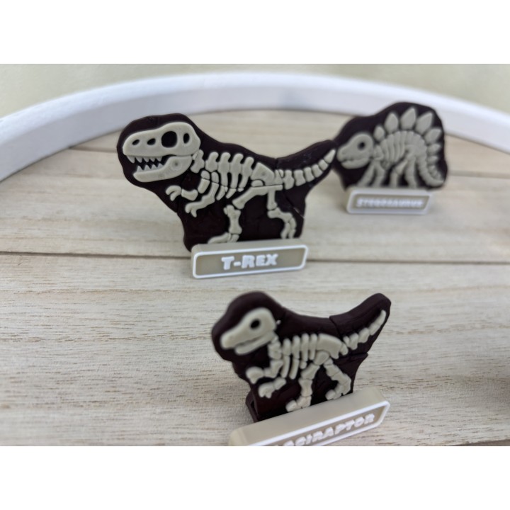 Dino puzzle - zestaw