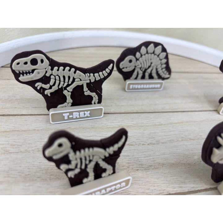 Dino puzzle - zestaw