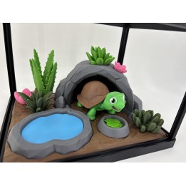 Żółw Stefan - zestaw terrarium