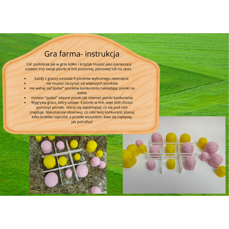 GRA FARMA 18 elementów
