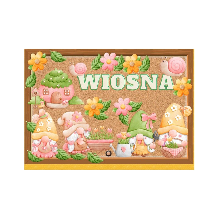 Wiosenna dekoracja - pakiet PDF
