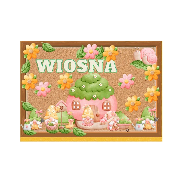 Wiosenna dekoracja - pakiet PDF