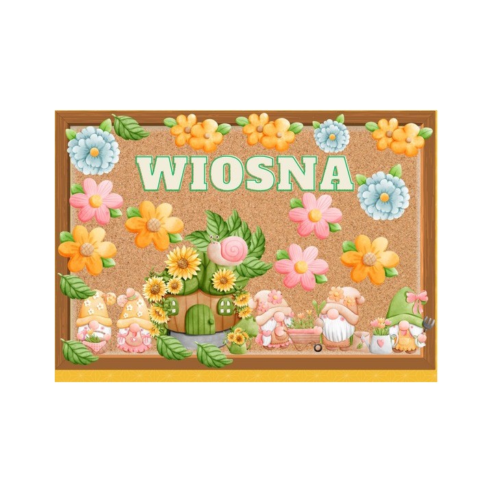 Wiosenna dekoracja - pakiet PDF
