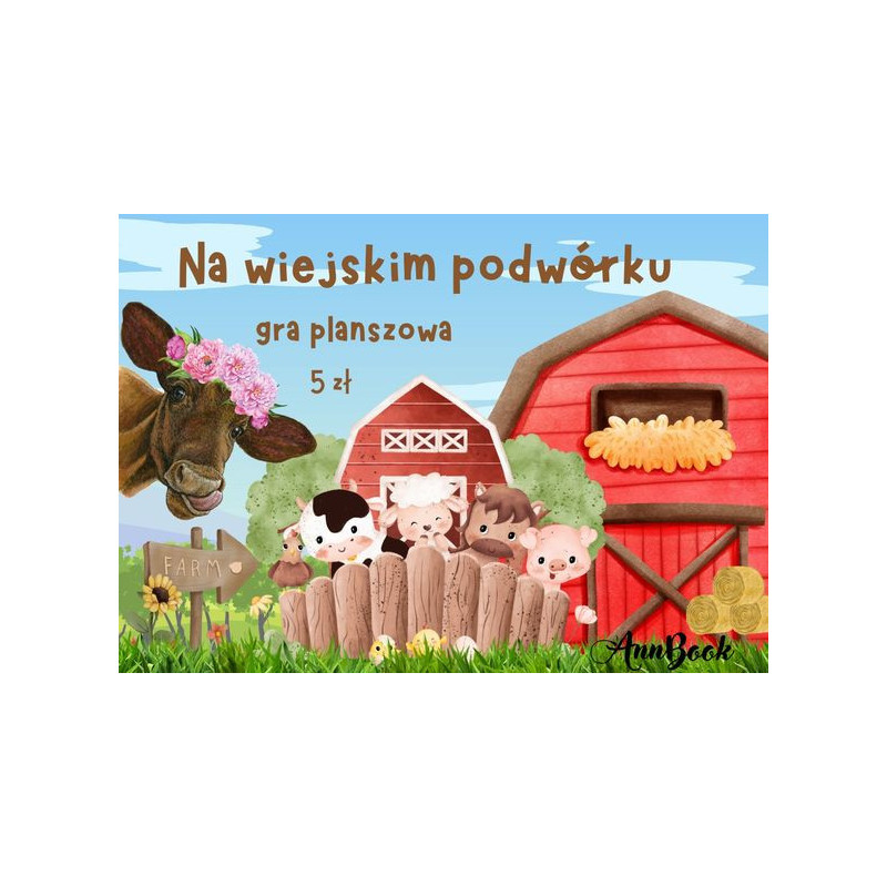 GRA PLANSZOWA " NA WIEJSKIM PODWÓRKU"
